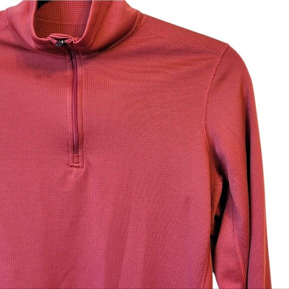 REI Women's Red Maroon Polar-Tec  Quarter Zip Size S - Picture 4 of 7
